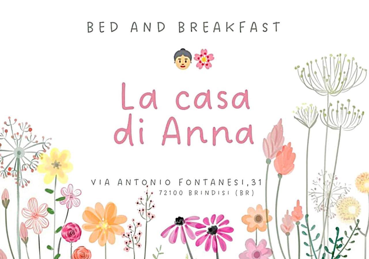 La Casa Di Anna Apartment Бриндизи Екстериор снимка